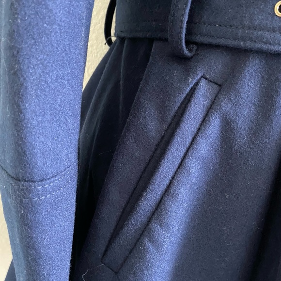 NWT Miss Sixty Cassie Coat Trench Military Double Breasted Fit and Flare - Picture 10 of 15